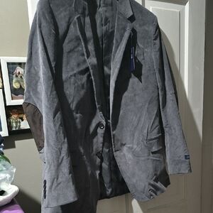 Stafford Gray Men's Spory Suit Nwt Corduroy